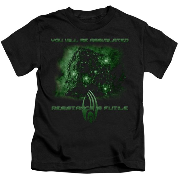 Star Trek Assimilate Youth 18/1 T-Shirt Black
