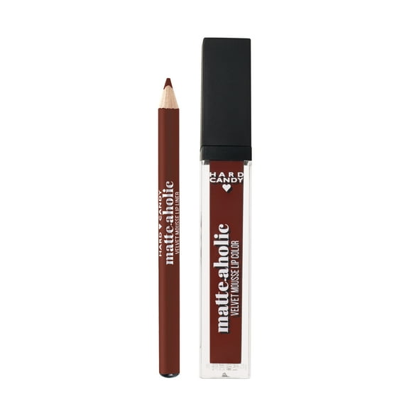 Hard Candy Matte-aholic Velvet Lipcolor & Liner 1520 Dahlia