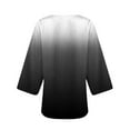 thumbnail image 4 of Patlollav Plus Size Womens Cardigan Long Sleeve Gradient Color Casual Tops Blouse, 4 of 6