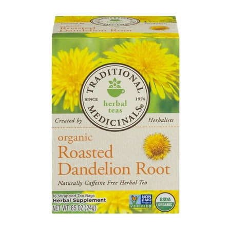 Traditional Medicinals Organic Roasted Dandelion Root Tea Traditional Medicinals Organic Roasted Dandelion Root Tea