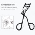 thumbnail image 4 of Juego de 5 herramientas profesionales para cejas y pestañas en tono rosa dorado, incluye pinzas, tijeras, rastrillo y rizador, ideal para un maquillaje impecable., 4 of 6