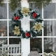 thumbnail image 1 of Artificial Winter Wreath Christmas Wreath Artificial Hanging Wreath Suitable For Front Door Fireplace Stair Railing Christmas Party Decoration, 1 of 6