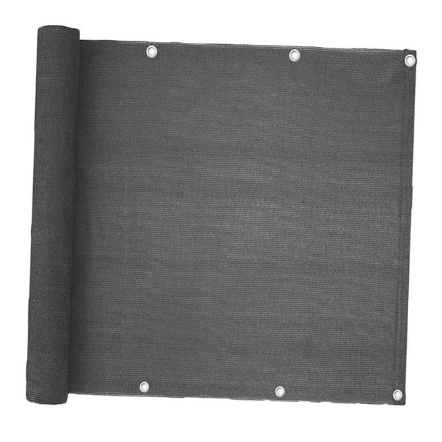 DOLITY Fence Privacy Screen Cover Sunshade Net Windproof Patio Verandah Patio gray