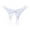 23#White, variant on Clothing 2025 Thongs for Women V Shaped Fashion Transparent Hollow Lace Single Thin Panties Thongs Underpants Women Underwear Thongs