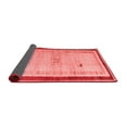 thumbnail image 2 of Ahgly Company Indoor Square Abstract Red Modern Area Rugs, 5' Square, 2 of 4