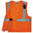 thumbnail image 3 of Ergodyne GloWear 8210Z Type R Class 2 Economy Mesh Vest, Orange, 4XL/5XL, 3 of 3