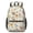 Hedgehog and Rose, variant on Hedgehog and Silhouette Orange Pattern 17" School Backpacks for Teens,Waterproof Oxford Fabric,S-Shape Padded Straps for School,Travel,Hiking,Camping