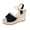 Black, variant on Women's Fashion Casual Summer Arrival Solid Color Trendy Versatile High Heel Sandals Black 5