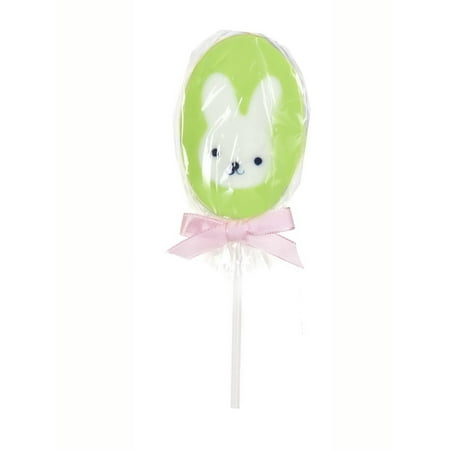 Green Bunny Rabbit Soap Bar On Stick by Ganz - Apple Scented