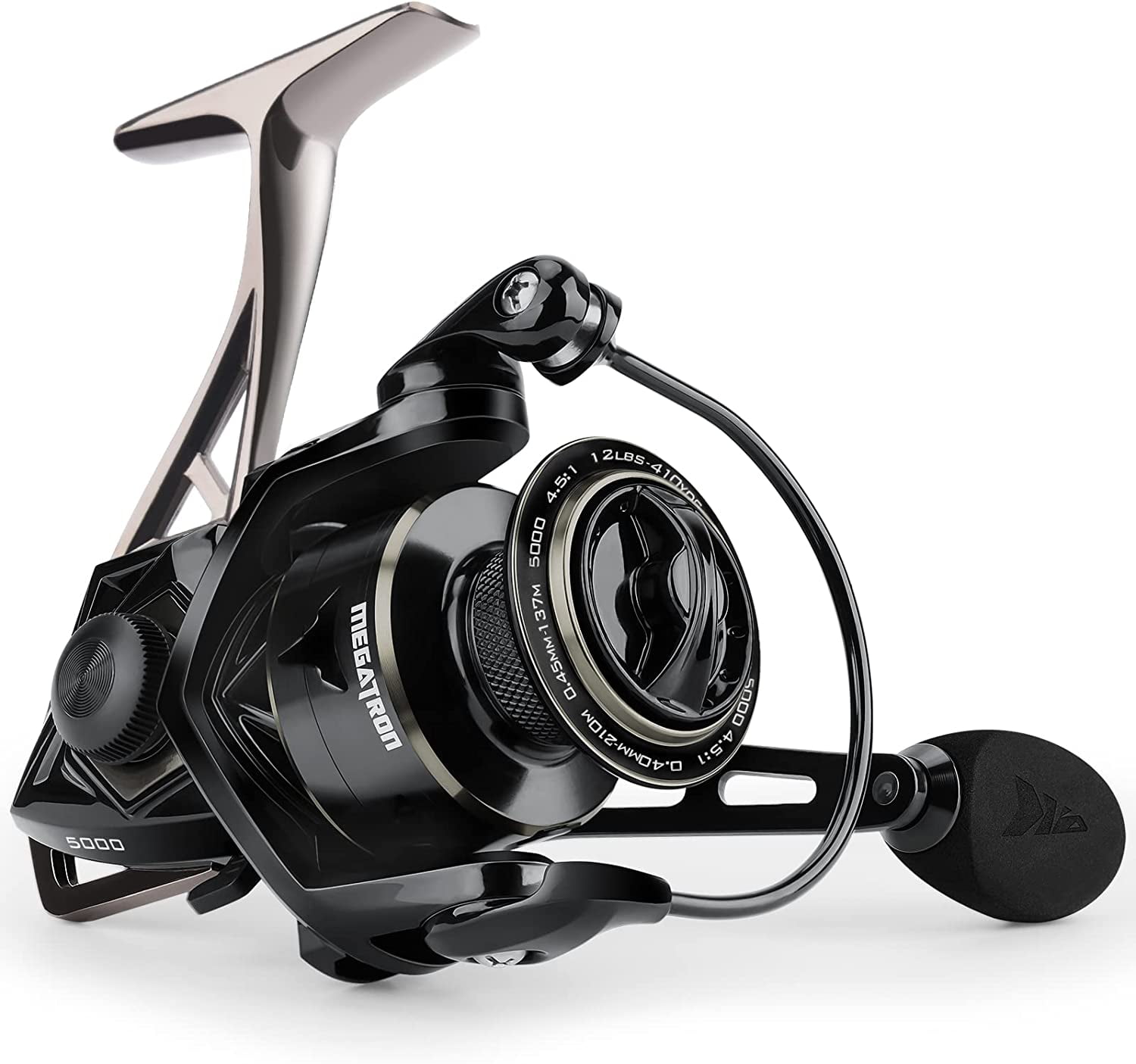 KastKing 5000 Spinning Reel, 7+1 Stainless Steel Bearings, 30 lbs