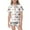 White30/R, variant on MEZZALL Children Halloween Pumpkin Pajama Sets Short Sleeve Lapel Blouse Tops Shorts Cozy For Little Kids Leisure Baby Nightwear