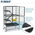 thumbnail image 6 of Prevue Pet Products Black Metal Feisty Ferret Home Cage 485, 6 of 9