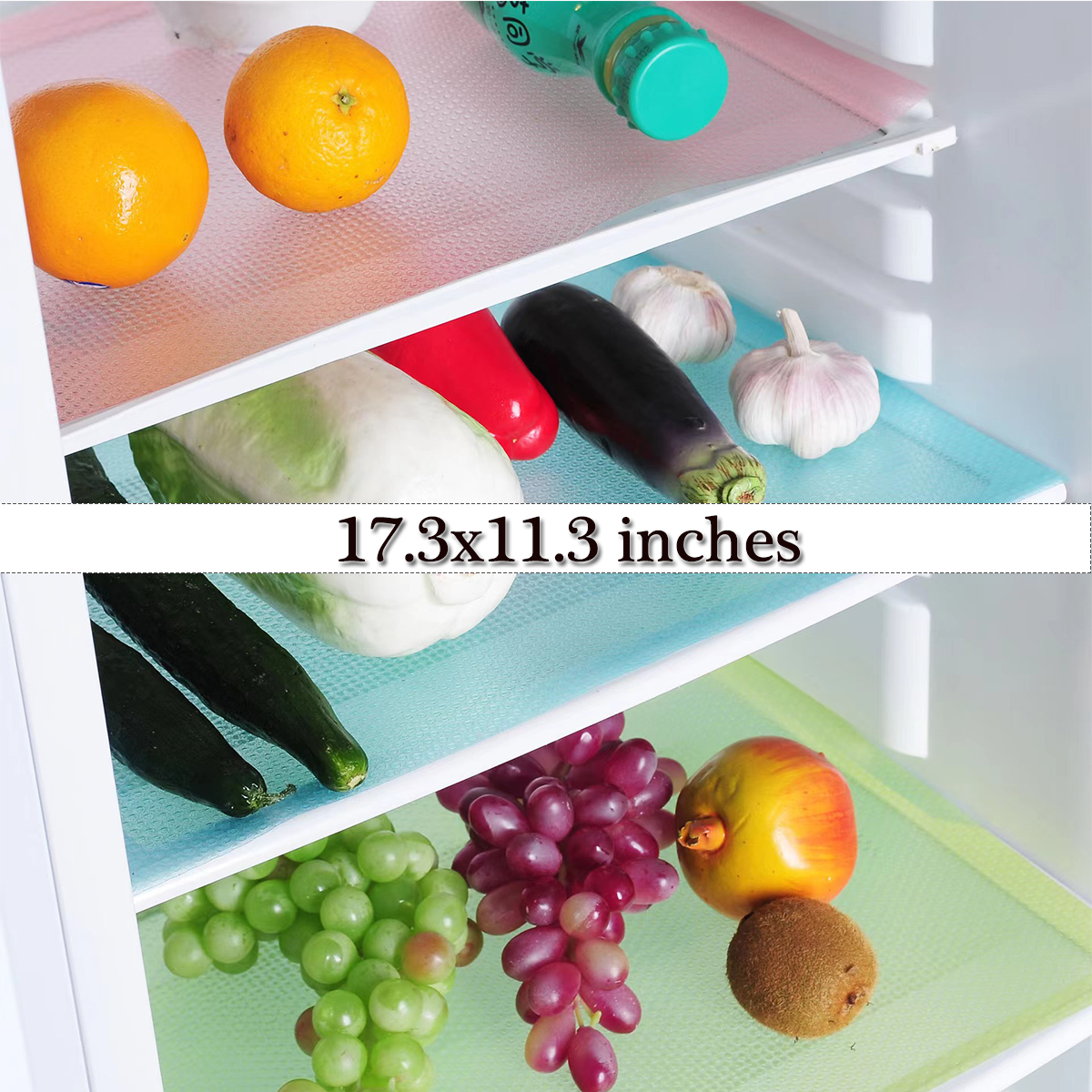Refrigerator Liner Shelf Refrigerator Pad Washable, Refrigerator