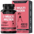 thumbnail image 1 of Multivitaminico De Mujer Beyond Vitamins Con 23 ingredientes y Vitamina D3 60 Cápsulas, 1 of 9