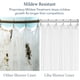 thumbnail image 4 of Forro para Cortina de Ducha Liba PEVA 8G 36'x72' Esmerilado Resistente Impermeable Antimoho, 4 of 7