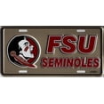 thumbnail image 2 of Florida State Seminoles Metal License Plate, 2 of 2