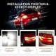 thumbnail image 4 of 10X Super Bright LED 1157 LED Light Bulb P21/5W BAY15D LED Bulbs With 33SMD 5730 Chipsets Xenon White, 4 of 5
