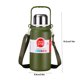 thumbnail image 3 of Fiudx Botella de Agua Portátil, Revestimiento de Acero Inoxidable 316, Aislamiento Extralargo, Termo para Bebidas Frías y Calientes, Gran Capacidad de 600 Ml, Tapa de Presión Segura, para Uso En Exte, 3 of 6