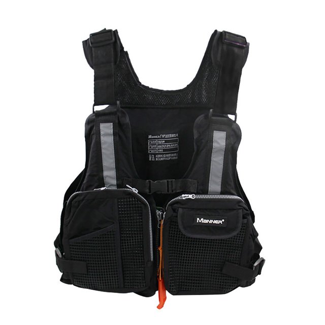 Chaqueta Salvavidas para Adultos El Chaleco Natación Flotación Multipocket Reflectante ()