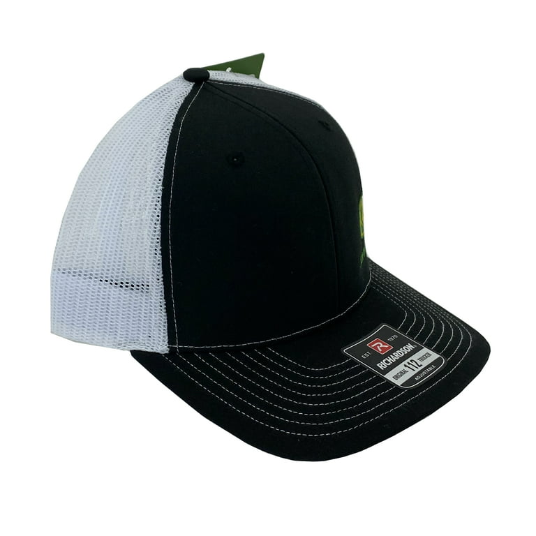 John Deere Black/White Richardson Hat - Lp83157, Women's, Size: One Size