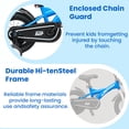 thumbnail image 5 of Ambifirner Kids BMX Bikes with Training Wheels, 12 inch Kids Bicycles Fits Height 33-43inch Boys Child with V-Brake, Coaster Brake Basket Levers & Front Rear Pedals,Blue, 5 of 8