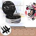 thumbnail image 4 of BZSMCE Makeup Bag Large Travel Cosmetic Bag with Adjustable Dividers Fashion Whimsical Wonder Printed, 4 of 7