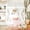 Beige, variant on 2026 new White Sheer Voile Bed Canopy, Soft Scarf Valance W114×L150, Cute DIY Drape for Bedroom Decor