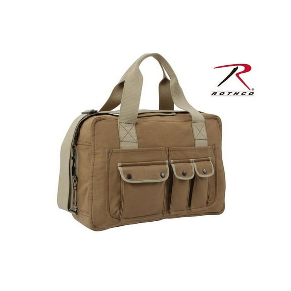 (Price/EA)Rothco 9761 Two Tone Specialist Carry All Shoulder Bag-Mocha