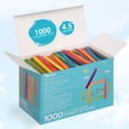 thumbnail image 2 of Craft Supplies Darice, 1000 palitos de helado de colores, 4.5 unidades, 2 of 7