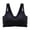 Black, variant on Gytharion Women's Sports Bras Solid Color Wide Straps Smooth Support Seamless Bras Comfortable Everyday Wireless Bras