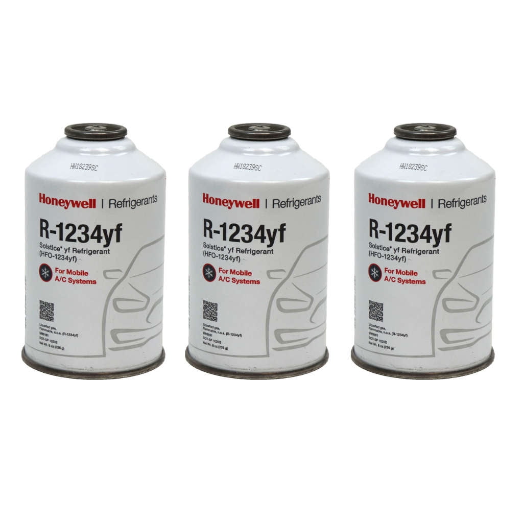 Solstice® yf Refrigerant 1 Can Kit A R-1234YF R1234yf Refrigerant Honeywell 