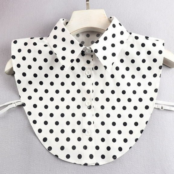 Yoyauz False Collar Detachable Collar Shirt Dickey Collar Half Shirt False Collar Suitable for Girls and Women