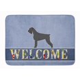 thumbnail image 1 of Carolines Treasures BB5577RUG Giant Schnauzer Welcome Machine Washable Memory Foam Mat, 1 of 4