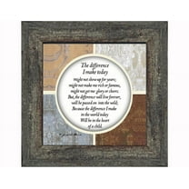 The Difference I Make Today, Teacher Appreciation Gift, Mentor Gift, 6x6 75527