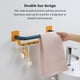 thumbnail image 5 of Toallero montado en la pared Cateissary Accesorios de baño Plegable Rosado, 5 of 6