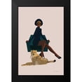 thumbnail image 2 of Escalante, Omar 13x18 Black Modern Framed Museum Art Print Titled - Wild Lounge II, 2 of 5