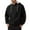 Black, variant on LUOGENLI Men's Fashion Hoodies Casual Pullover Hooded Sweatshirt Warm Lined Athletic Comfort Fit Outdoor Sportswear Jacket Hoodies for Men Carhartt White Blue Size XXXL
