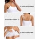 thumbnail image 4 of Cami Correa de espagueti ajustable para mujer construida en sujetador camisetas sin mangas 2 Pack Size T 2XL, 4 of 5
