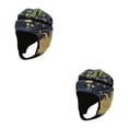 thumbnail image 4 of Naiovety EVA Goalkeeper Rugby Soccer Football Hat Head Protector Guard Rugby gris llama 2piezas, 4 of 6