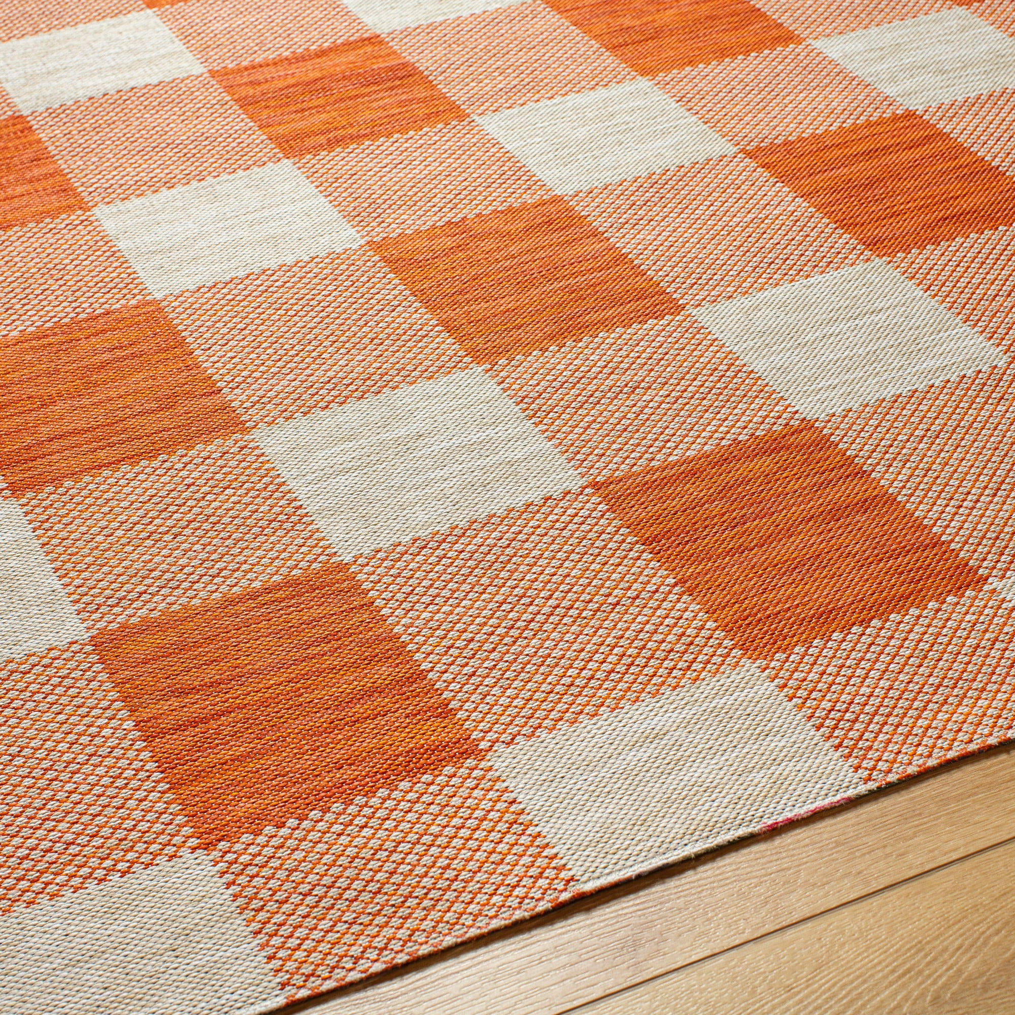 Artistic Weavers Barbados Outdoor Area Rug, 5'2" x 7', Orange