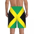 thumbnail image 3 of Men's quick-drying beach swimsuit Rasta flag breathable shorts sexy summer, 3 of 6