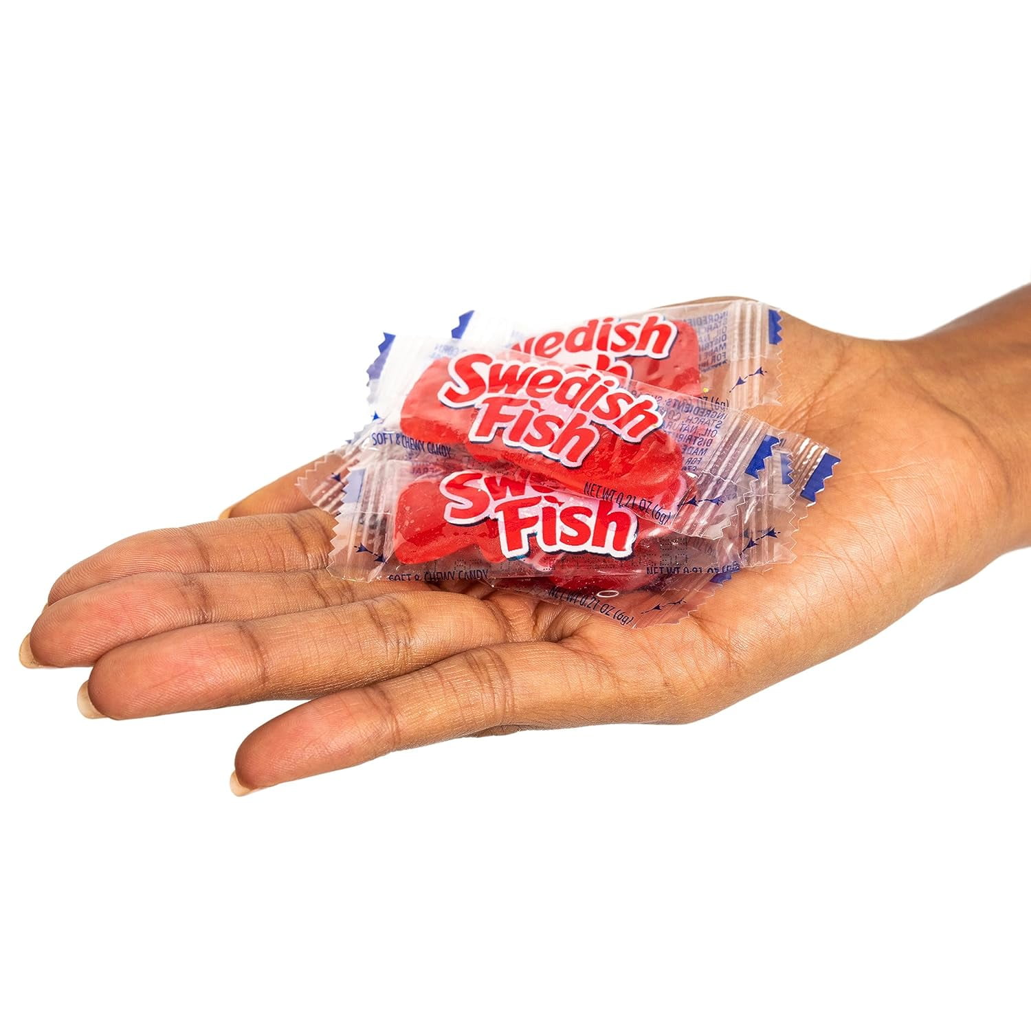 SWEDISH FISH Individually Wrapped Soft & Chewy Candy, School Lunch Box Snacks, 240 Count Box