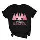 thumbnail image 2 of Fiudx Camisetas para Mujer Blusa de Manga Corta con Estampado de Moda para Mujer, Divertida Camiseta con Cuello Redondo, 2 of 3