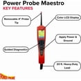 thumbnail image 2 of Power Probe The Maestro Automotive Circuit Tester Advanced Diagnostic Tool - PPTM01AS, 2 of 7