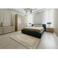 thumbnail image 4 of Ahgly Company Indoor Square Traditional Deep Peach Orange Persian Area Rugs, 10' Square, 4 of 6