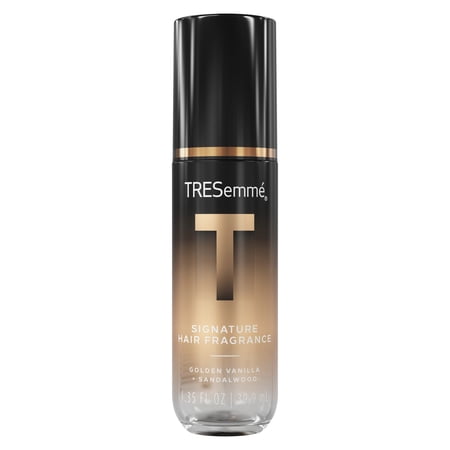 TRESemmé A-List Collection Signature Hair Fragrance Formulated Without Phthalates Parabens + Synthetic Dyes Golden Vanilla + Sandalwood Developed & Safe for All Hair Types 1.35 fl oz