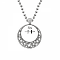 thumbnail image 1 of Chinese character component ao Necklaces Pendant Retro Moon Stars Jewelry, 1 of 3