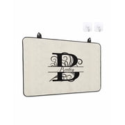 Stove Top Covers for Electric Stove, Letter B Glass Stovetop Cover Protector, Monogram Words Induction Cooktop Protector Oven Mat for Kitchen Countertop 36"x21"