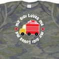 thumbnail image 4 of Inktastic My Gigi Loves Me Valentine Truck Boys or Girls Baby Bodysuit, 4 of 5