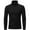 Black, variant on Men's Slim Fit Turtleneck Blouse - Long Sleeve, Solid Color for Fashion and Sport